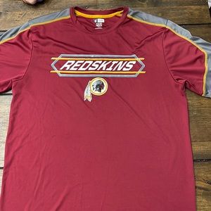 Mens Redskins NFL Team Apparel shirt